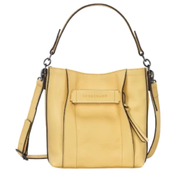 Longchamp 3D S Crossbody Bag Wheat - Leather