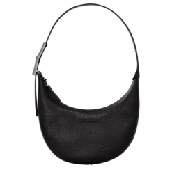 Longchamp Roseau Essential S Hobo Bag Black - Leather