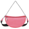 Longchamp Smile S Crossbody Bag Pink - Leather