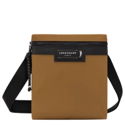 Longchamp Le Pliage Energy S Crossbody Bag Tobacco - Recycled Canvas