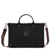 Longchamp Boxford S Briefcase Black - Canvas