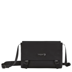 Longchamp Le Pliage Energy L Crossbody Bag Black - Recycled Canvas