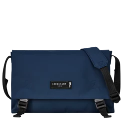 Longchamp Le Pliage Energy L Crossbody Bag Navy - Recycled Canvas