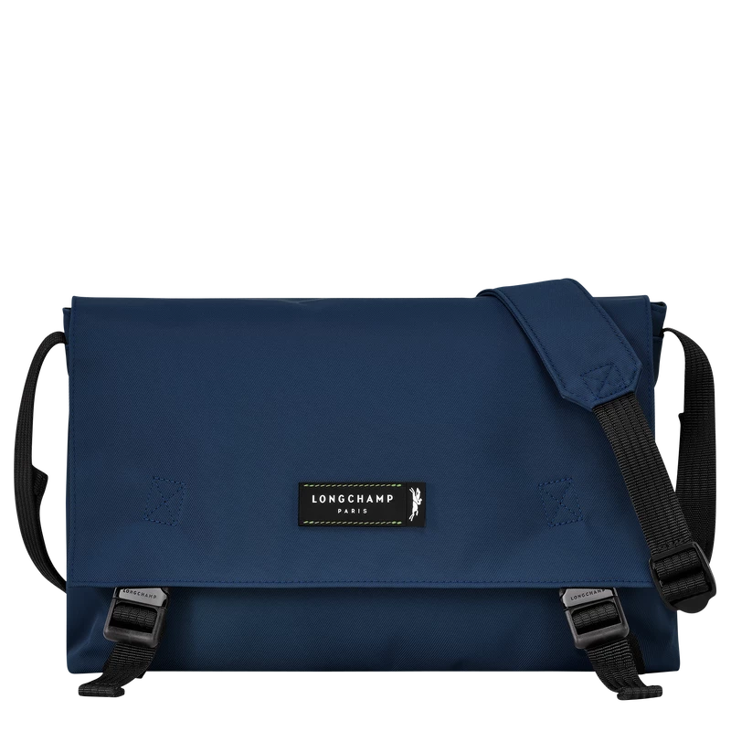 Longchamp Le Pliage Energy L Crossbody Bag Navy - Recycled Canvas