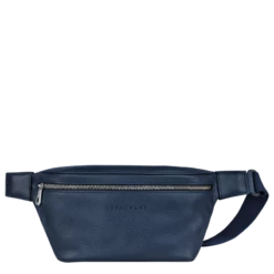 Longchamp Le Foulonné Belt Bag Navy - Leather