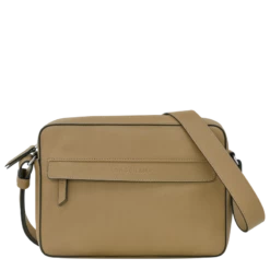 Longchamp 3D M Camera Bag Tobacco - Leather