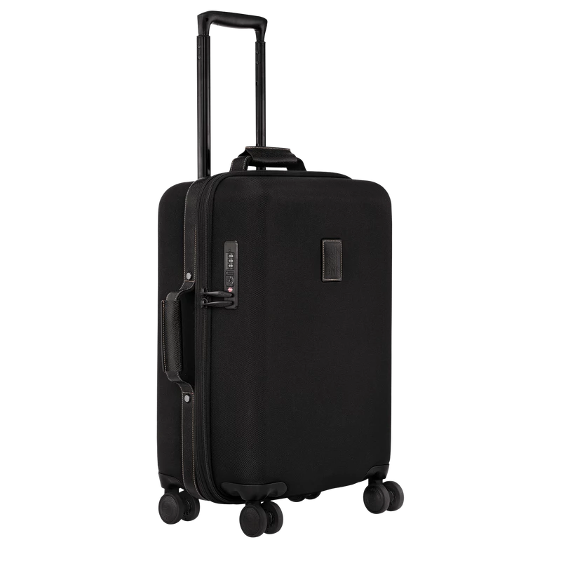 Longchamp Boxford S Suitcase Black - Recycled Canvas - Image 2