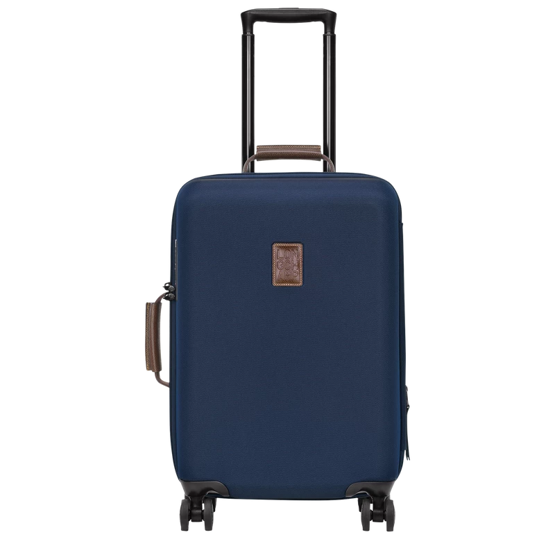 Longchamp Boxford S Suitcase Blue - Recycled Canvas
