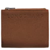 Longchamp 3D Wallet Cognac - Leather