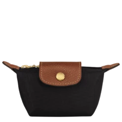Longchamp Le Pliage Original Coin Purse Black - Recycled Canvas