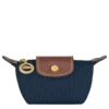 Longchamp Le Pliage Original Coin Purse Navy - Recycled Canvas