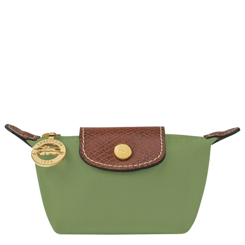 Longchamp Le Pliage Original Coin Purse Lichen - Recycled Canvas
