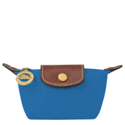 Longchamp Le Pliage Original Coin Purse Cobalt - Recycled Canvas
