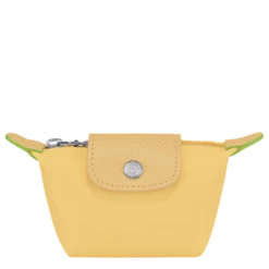 Longchamp Le Pliage Green Coin Purse Wheat - Recycled Canvas