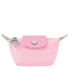 Longchamp Le Pliage Green Coin Purse Pink - Recycled Canvas