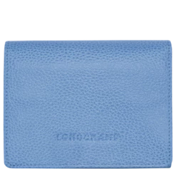 Longchamp Le Foulonné Wallet Cloud Blue - Leather