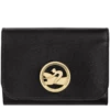 Longchamp Box-Trot Wallet Black - Leather