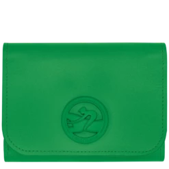 Longchamp Box-Trot Wallet Lawn - Leather
