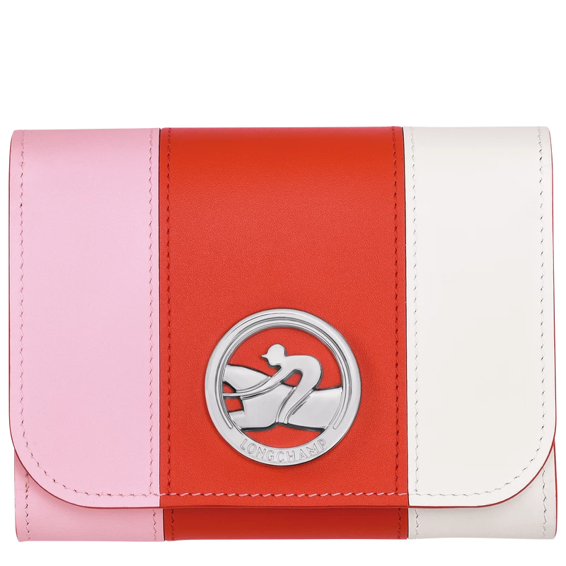 Longchamp Box-Trot Wallet Orange - Leather