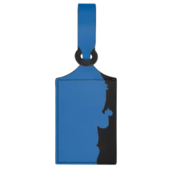 Longchamp LGP Travel Luggage Tag Cobalt - Leather