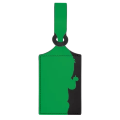 Longchamp LGP Travel Luggage Tag Lawn - Leather