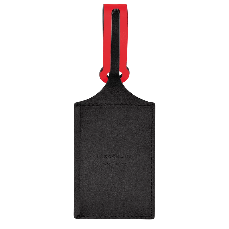 Longchamp LGP Travel Luggage Tag Red - Leather - Image 2
