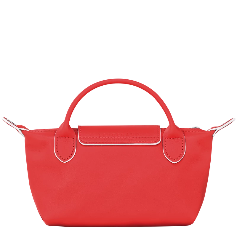 Longchamp Le Pliage Xtra Pouch Red - Leather - Image 4