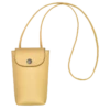 Longchamp Le Pliage Xtra Phone Case With Leather Lace Wheat - Leather