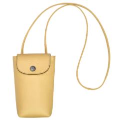 Longchamp Le Pliage Xtra Phone Case With Leather Lace Wheat - Leather