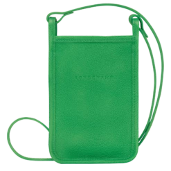 Longchamp Le Foulonné Phone Case Lawn - Leather