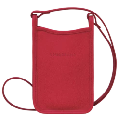 Longchamp Le Foulonné Phone Case Love - Leather