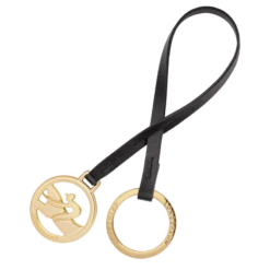 Longchamp Box-Trot Key Rings Black - Leather