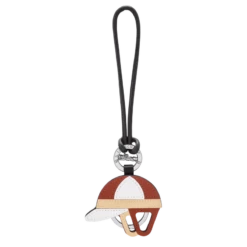 Longchamp Fall/Winter 2023 Collection Key Rings Mahogany - Leather
