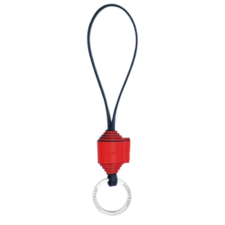 Longchamp Fall/Winter 2023 Collection Key Rings Red/Navy - Leather