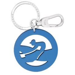 Longchamp Box-Trot Key Rings Cobalt - Leather
