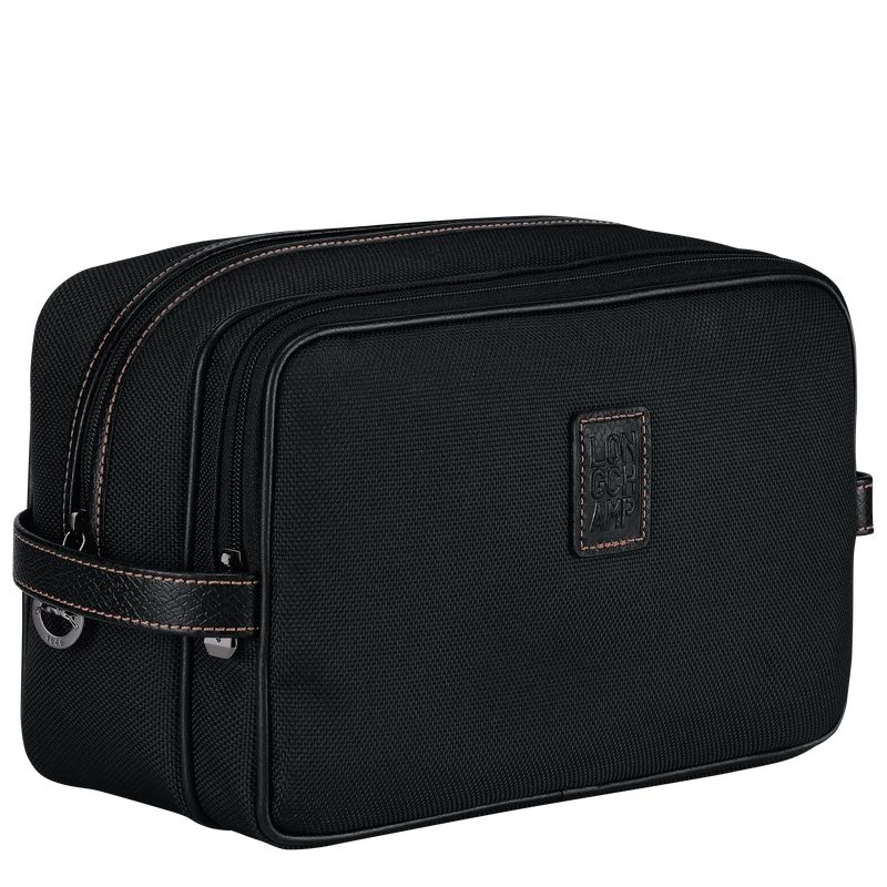 Longchamp Boxford Toiletry Case Black - Canvas - Image 2