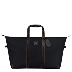Longchamp Boxford L Travel Bag Black - Canvas