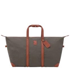 Longchamp Boxford L Travel Bag Brown - Canvas