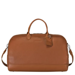 Longchamp Le Foulonné M Travel Bag Caramel - Leather