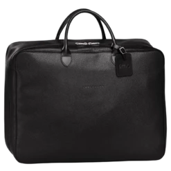 Longchamp Le Foulonné S Suitcase Black - Leather