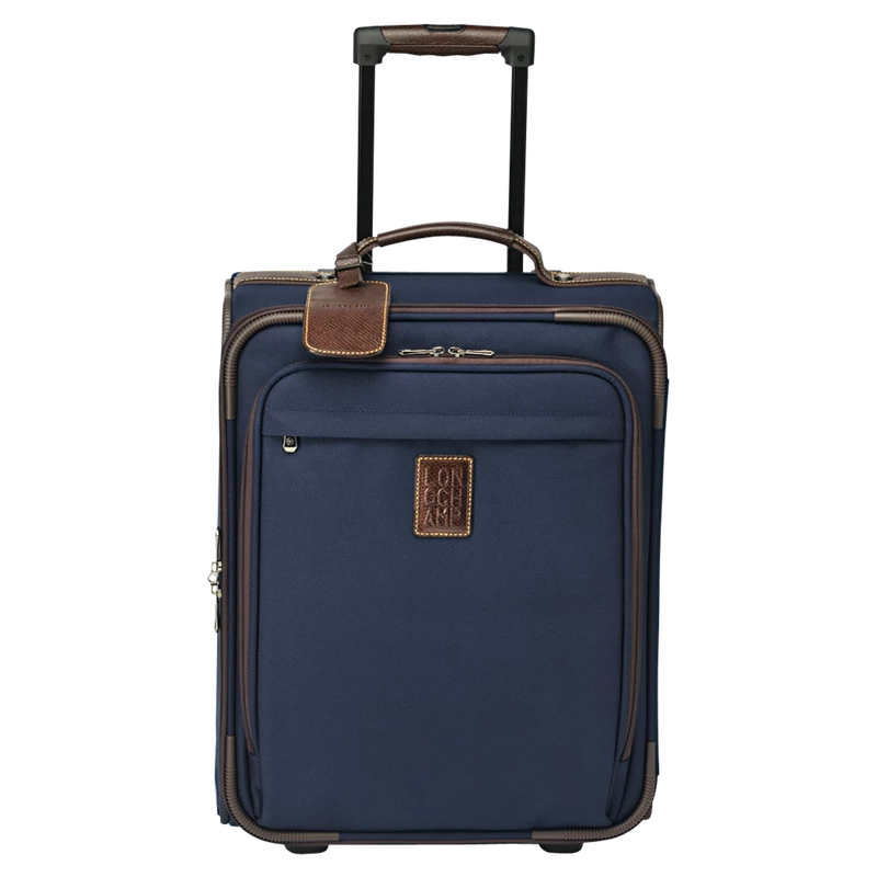 Longchamp Boxford S Suitcase Blue - Canvas