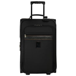 Longchamp Boxford M Suitcase Black - Canvas