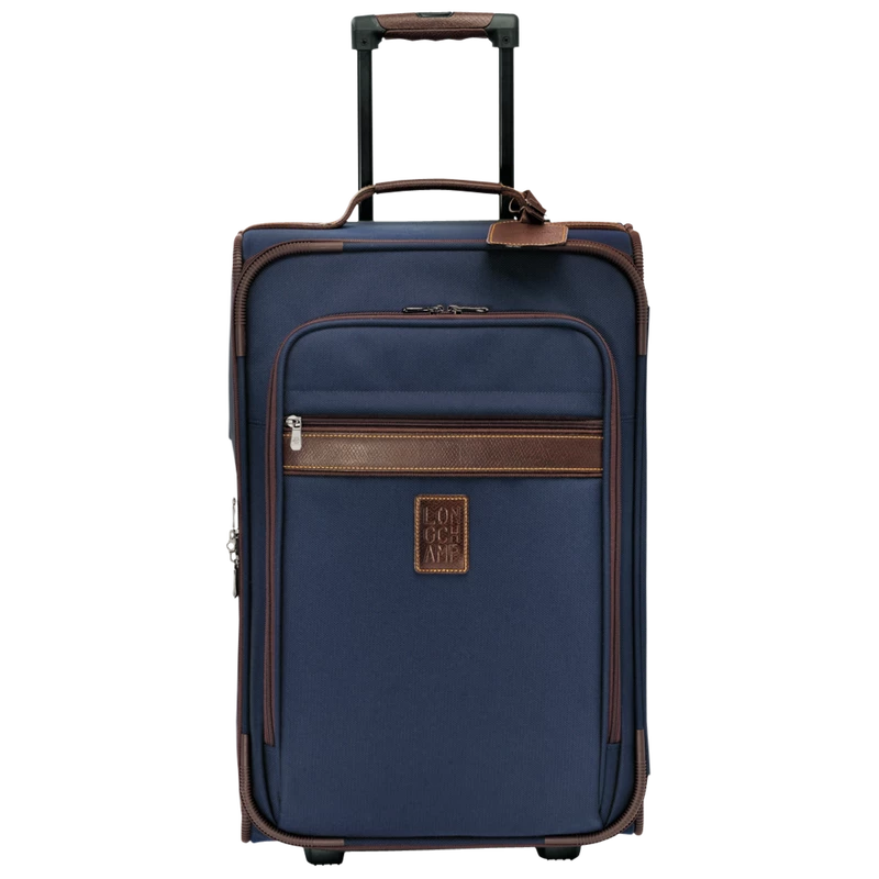 Longchamp Boxford M Suitcase Blue - Canvas