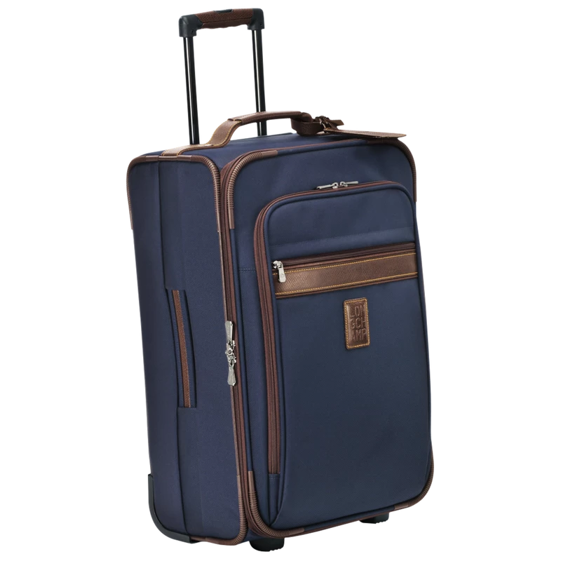 Longchamp Boxford M Suitcase Blue - Canvas - Image 3