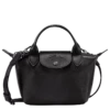 Longchamp Le Pliage Xtra XS Handbag Black - Leather