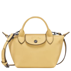 Longchamp Le Pliage Xtra XS Handbag Wheat - Leather