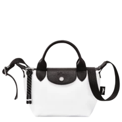 Longchamp Le Pliage Energy XS Handbag White - Recycled Canvas