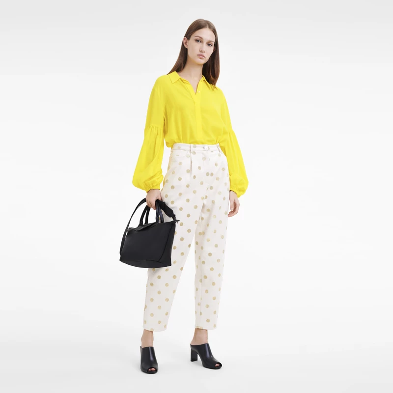 Longchamp Le Pliage Xtra S Handbag Black - Leather - Image 2