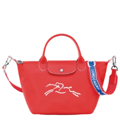 Longchamp Le Pliage Xtra S Handbag Red - Leather