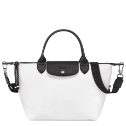 Longchamp Le Pliage Energy S Handbag White - Recycled Canvas